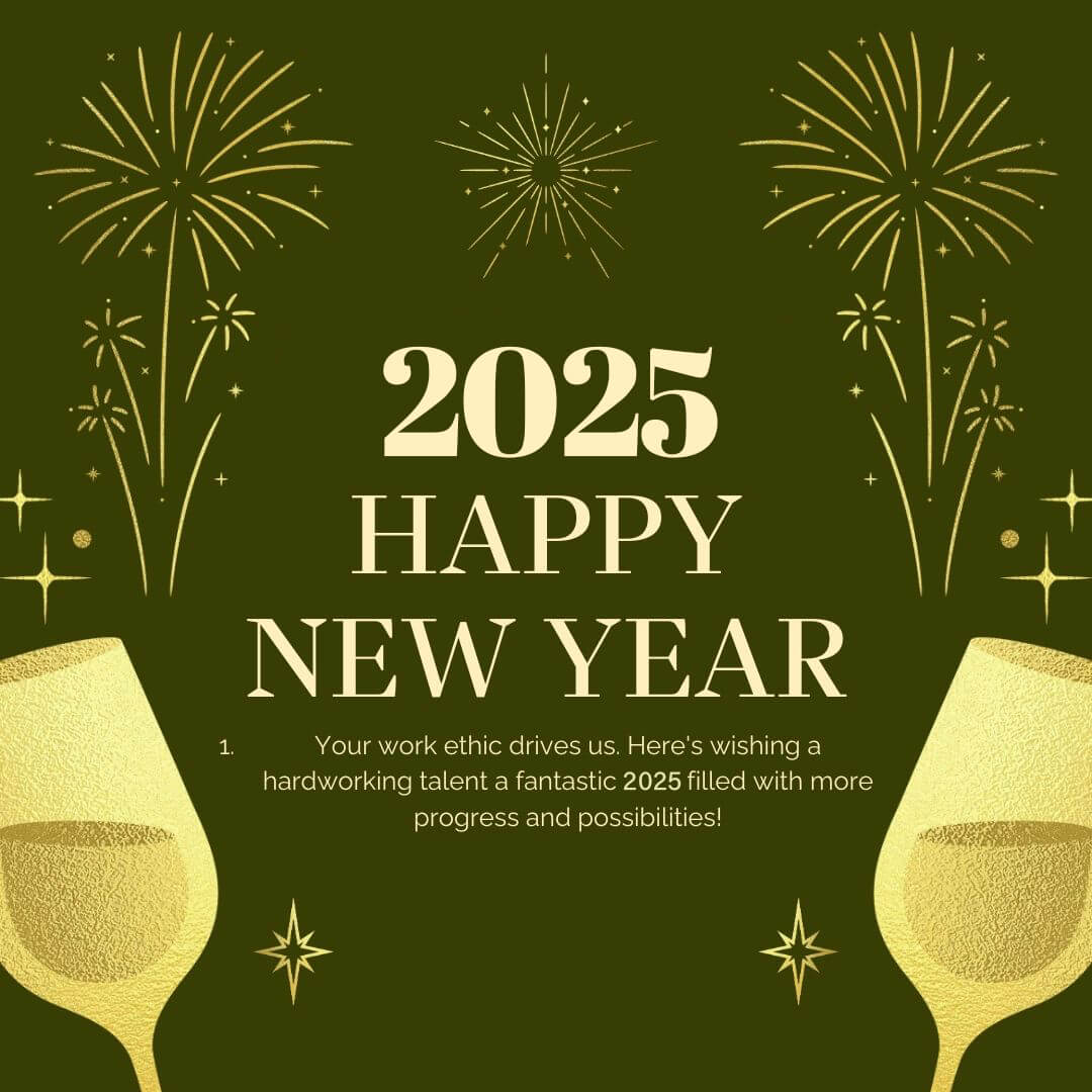 Happy New Year 2025 Wishes For Employees