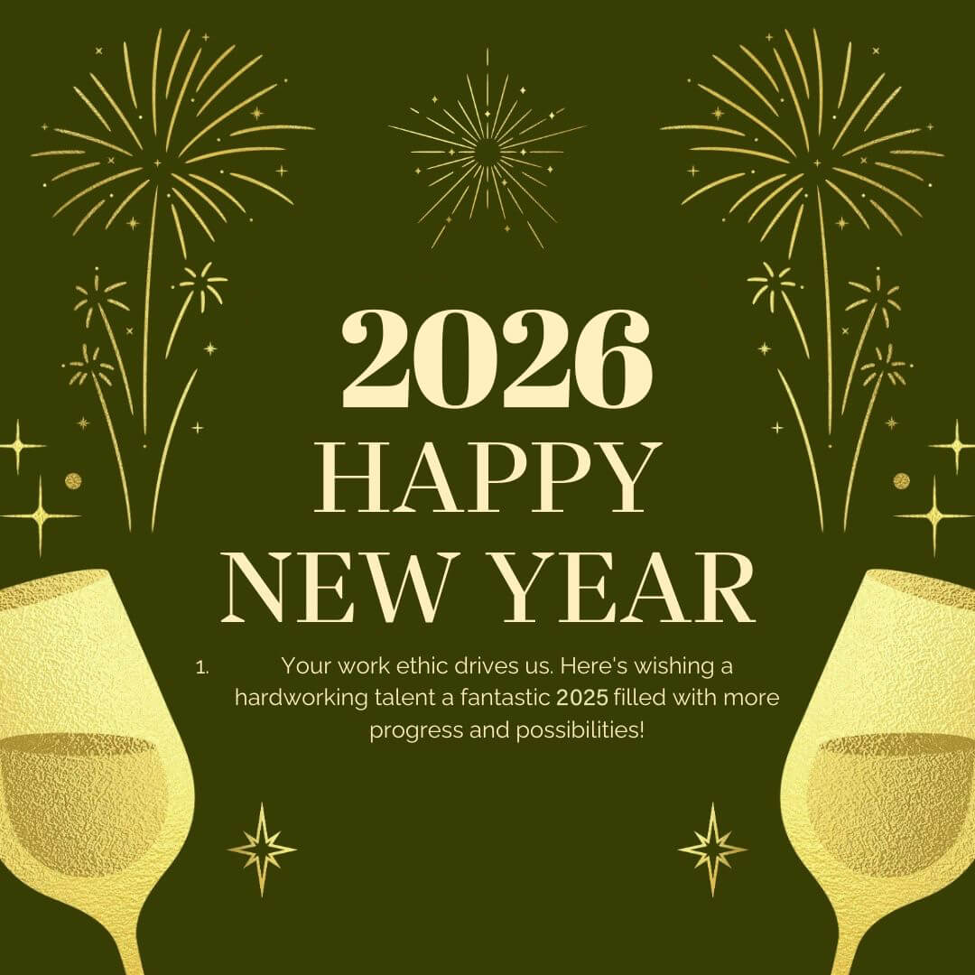 Happy New Year 2026 Wishes For Employees