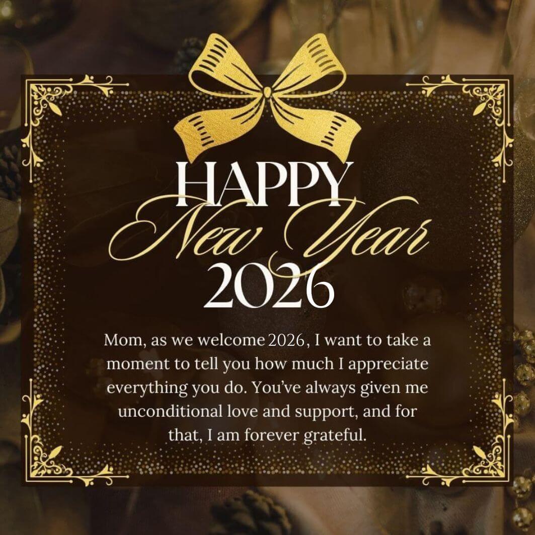 Heart Warming New Year Wishes For Mom 2026