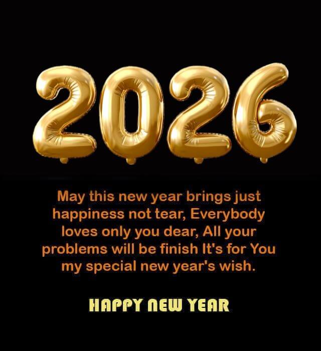 New Year 2026 Special Wishes For Your Short Message