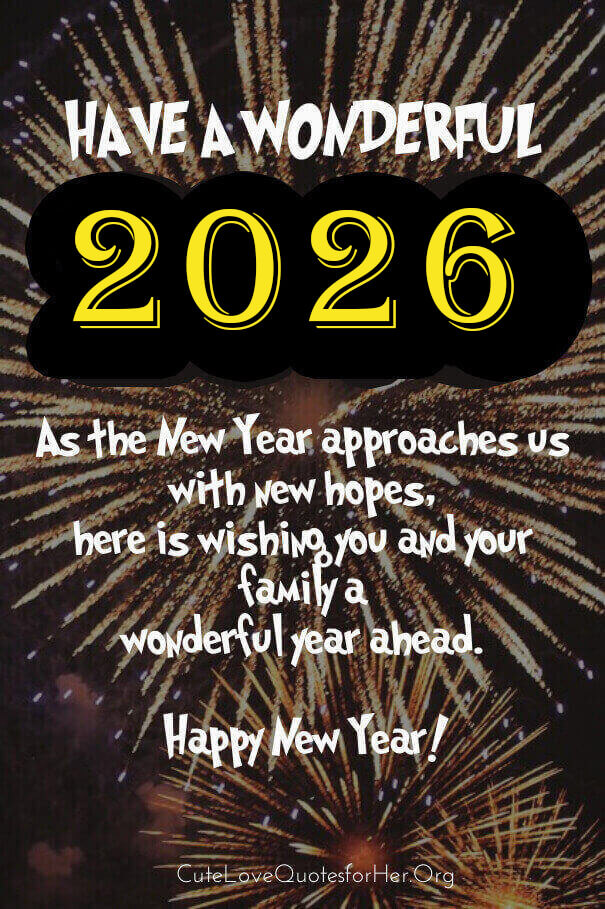 New Year Greeting Cards 2026