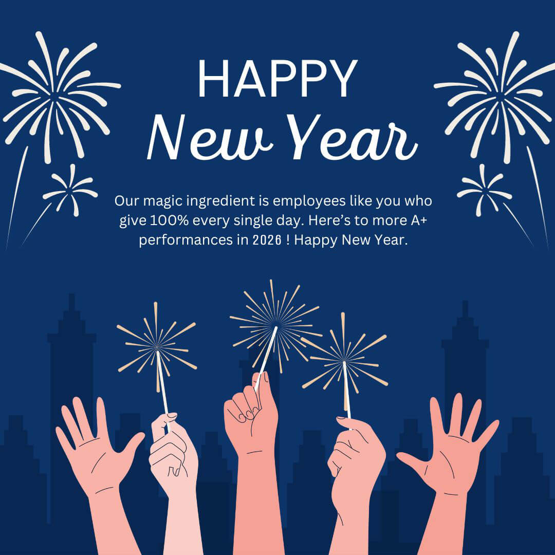 New Year 2026 Wishes For Employee