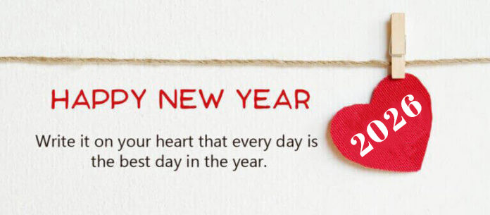 2026 Happy New Year Love Resolution Quote 1 696x305