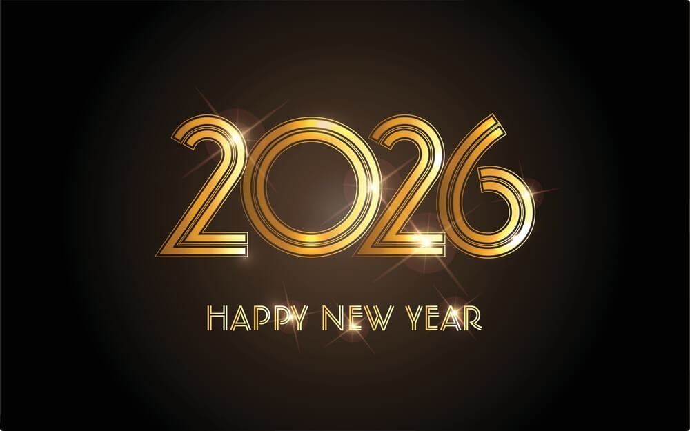 Cool Happy New Year 2026 Wallpaper