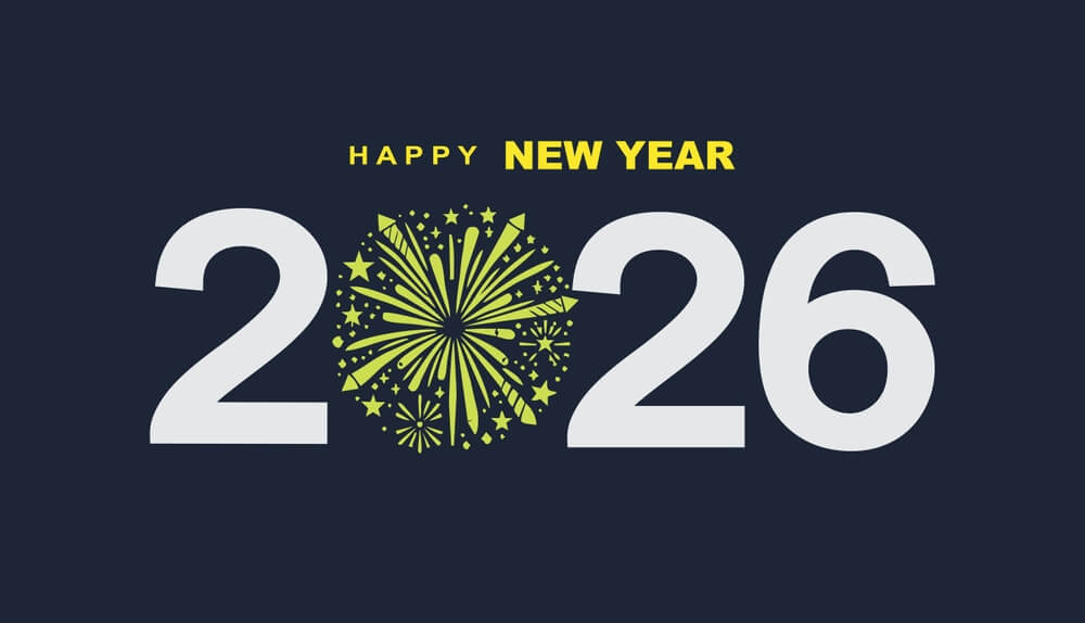 Happy 2026 New Year Wallpaper