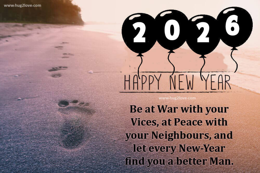 Happy New Year 2026 Love Greetings