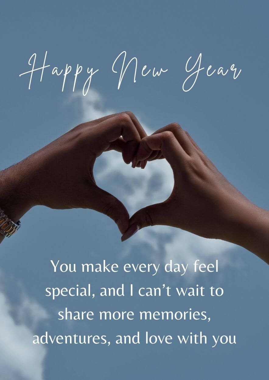 Happy New Year Cute Wishes 2026 For Girlfriend