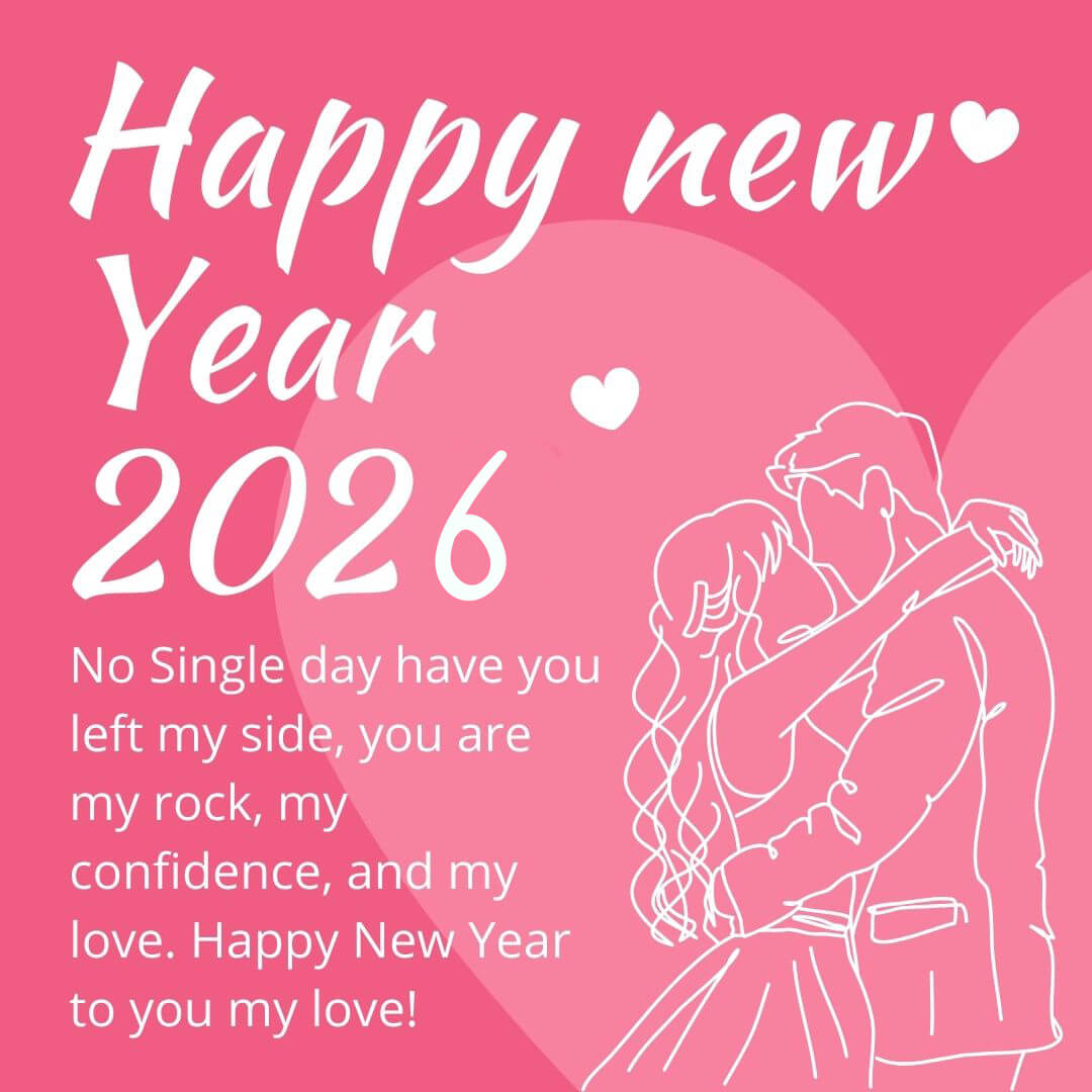 Happy New Year Wishes 2026 For Loving Boyfriend