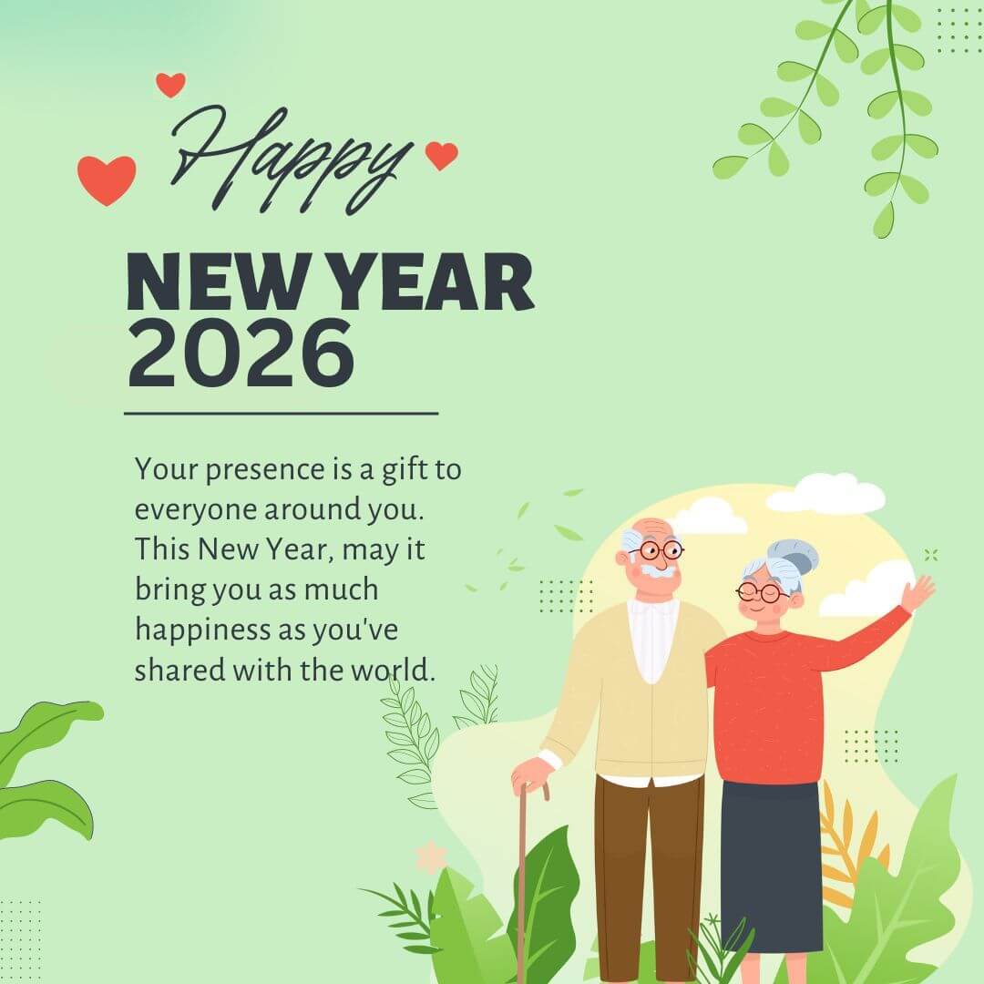 New Year Wishes For Senior 2026