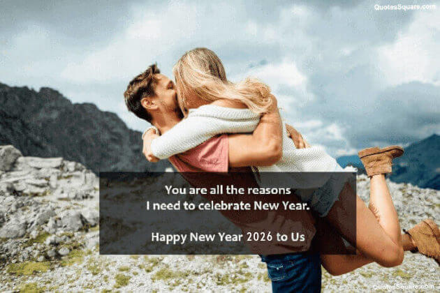 Romantic Happy New Year 2026 Love Quotes Wishes 630x420
