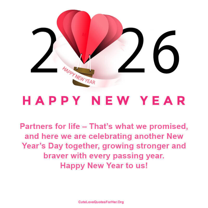 Romantic Happy New Year 2026 Love Wishes For Couples