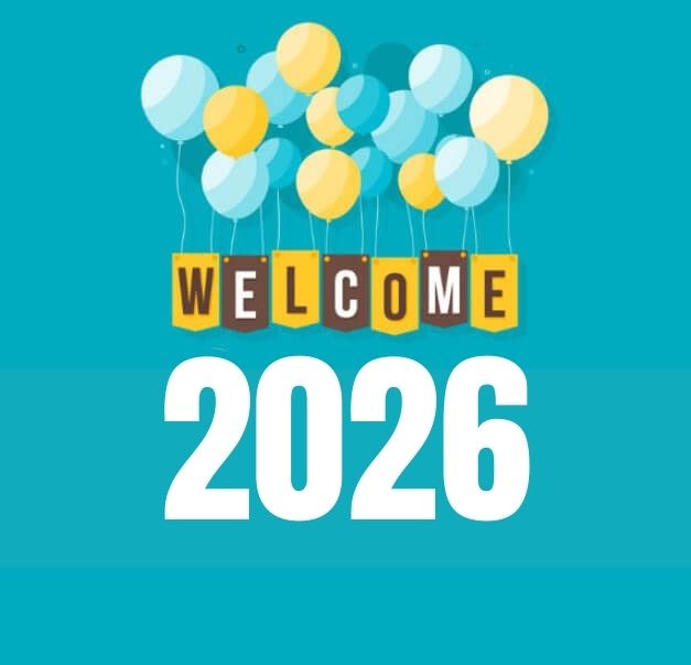 Welcome 2026 New YEar Greeting Card Image