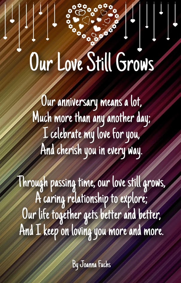 anniversary poems for girlfriend