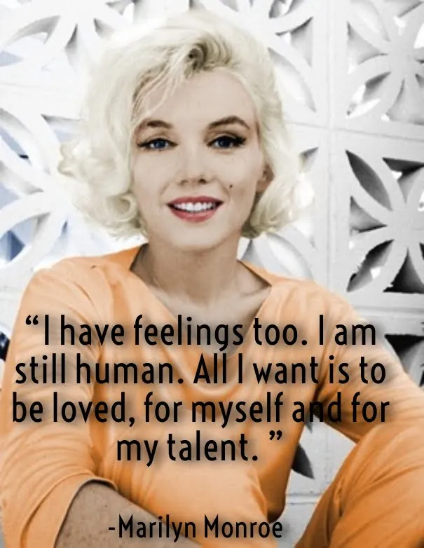 marilyn monroe quotes about love and beauty