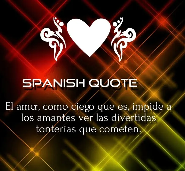 spanish love quotes for him