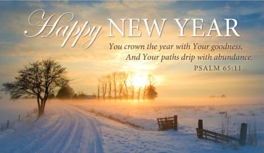 new year christian wishes verses