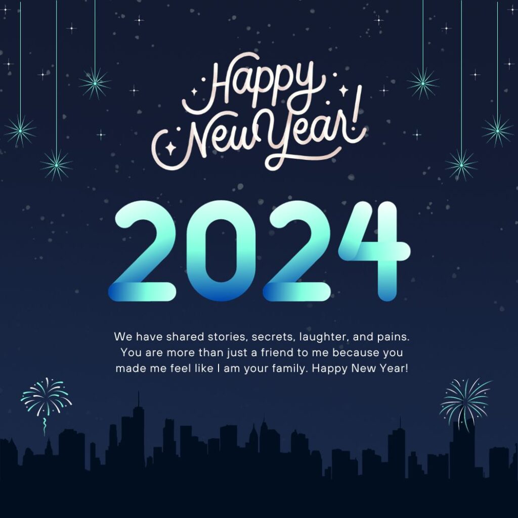 150 Happy New Year 2024 Wishes for Best Friends (with Images) Quotes