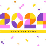 Happy New Year 2024 Cool Art Lovers Wallpaper Wishing Cover Photo