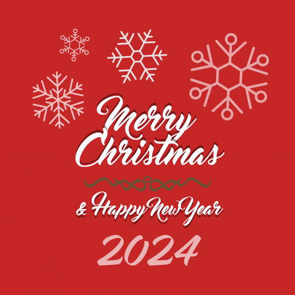 Happy New Year 2024 New Animated Greeting Card In Gif To Wish