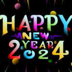 Happy New Year 2024 Image Greeting Card