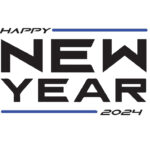 Happy New Year 2024 Image Profile Picture Joining Typo