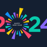 Happy New Year 2024 Cover Header Banner HD Free Celebration