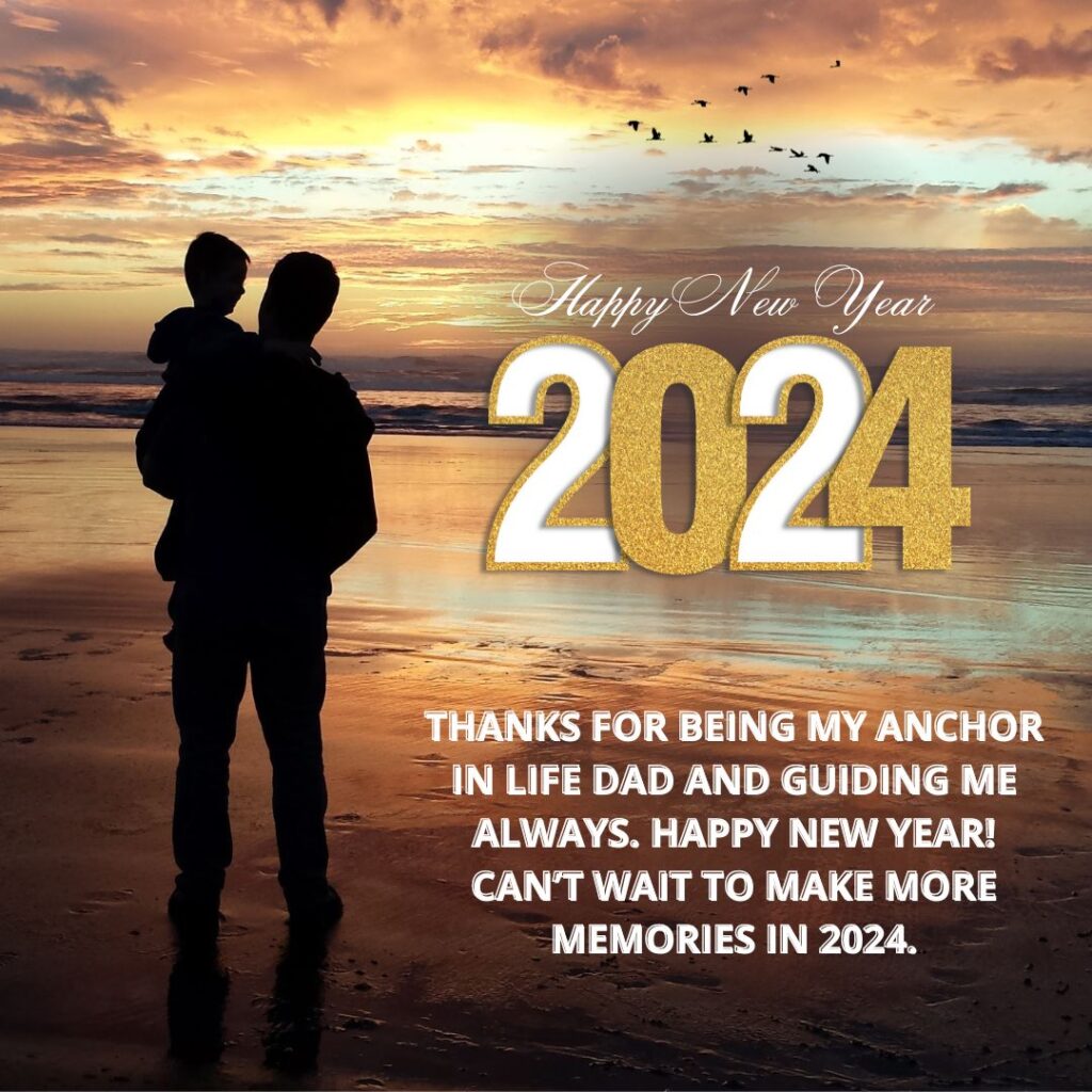 70 Happy New Year 2025 Wishes for Parents (Mother & Father) Quotes Square