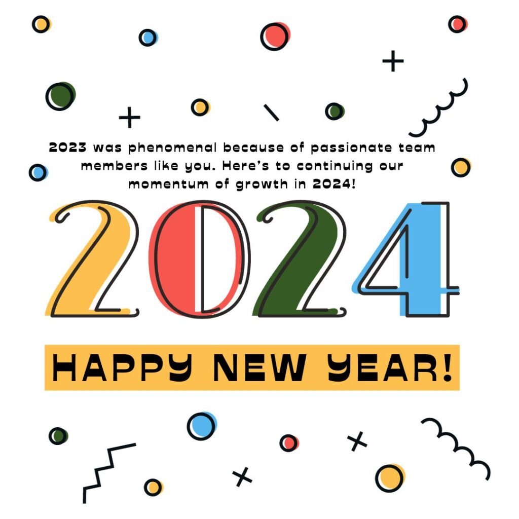 100 Happy New Year 2025 Wishes for Employees with Images