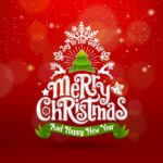 Cute Merry Christmas Profile Picture HD In XMAS Tree Style