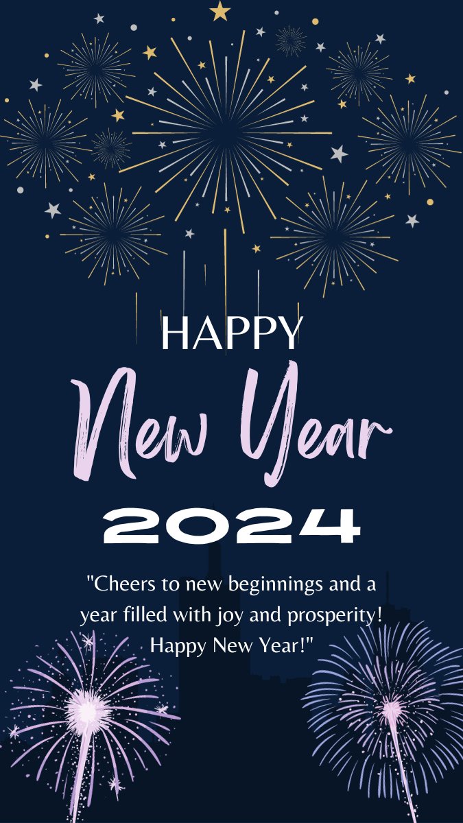 90 Happy New Year 2025 WhatsApp Statuses (With Images) - Quotes Square