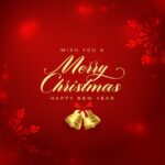 Red Merry Christmas Profile Picture Image HD