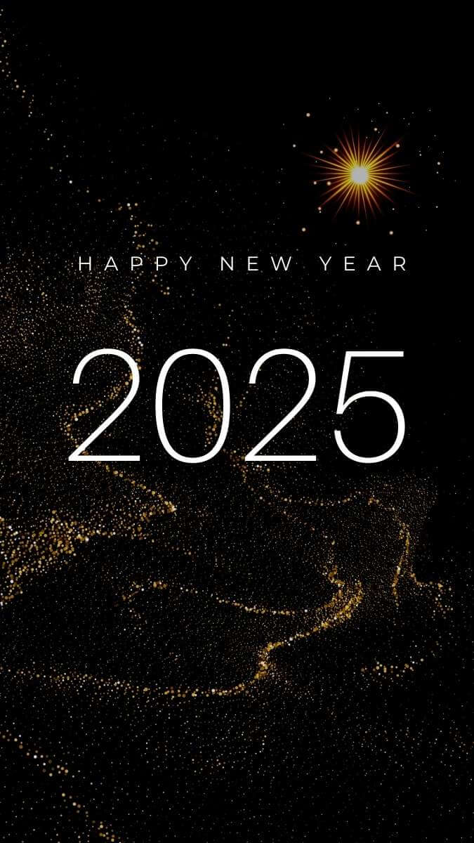 2025 New Year WhatsApp Status