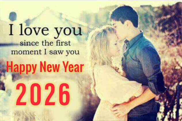 I Love You New Year 2026 Couples Wishes 632x420