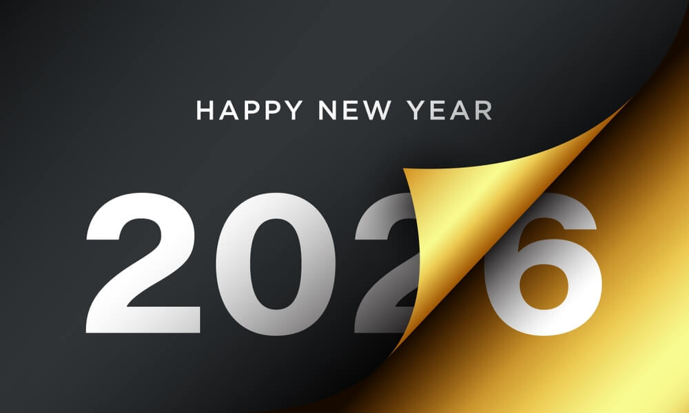 Happy New Year 2026 Banner Image HD