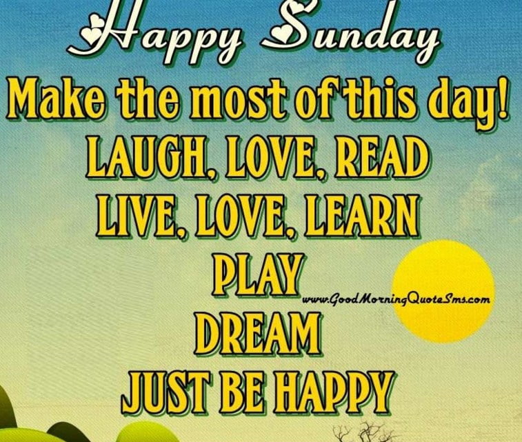 Happy Sunday Love Quotes Images And Funny Meme Quotes Square