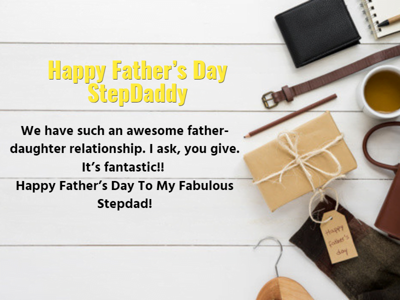 How Do You Say Happy Fathers Day To A Stepdad