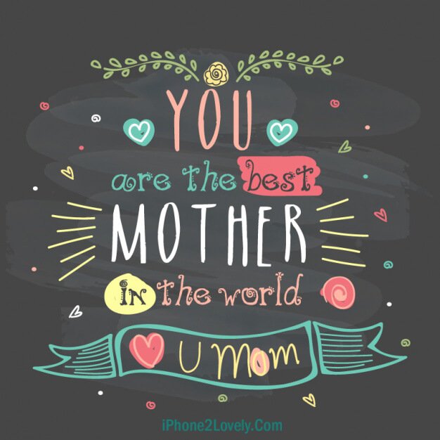 Fantastic Lettering Background Mother S Day Special